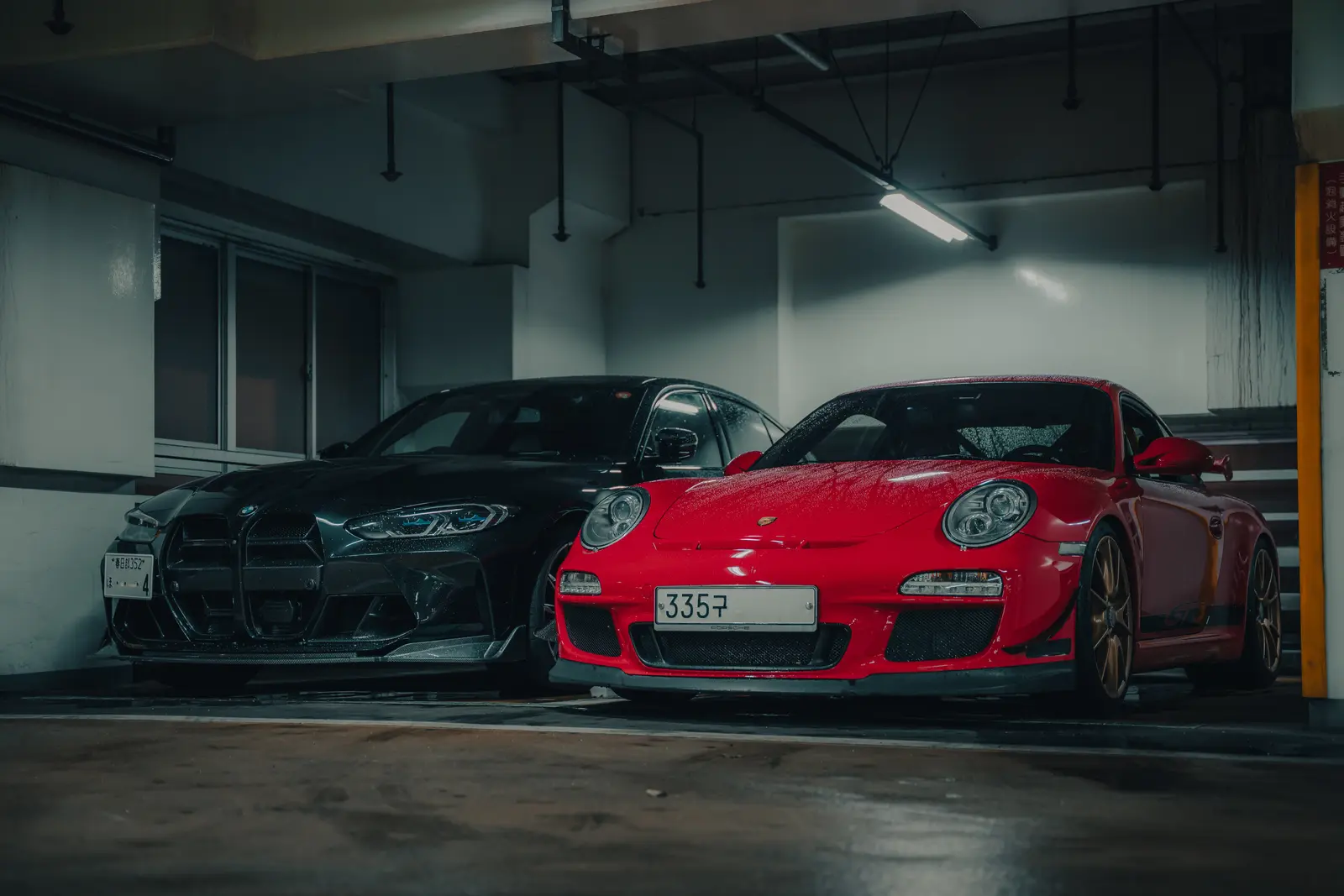 Porsche 911 GT3, BMW M4 사진 1