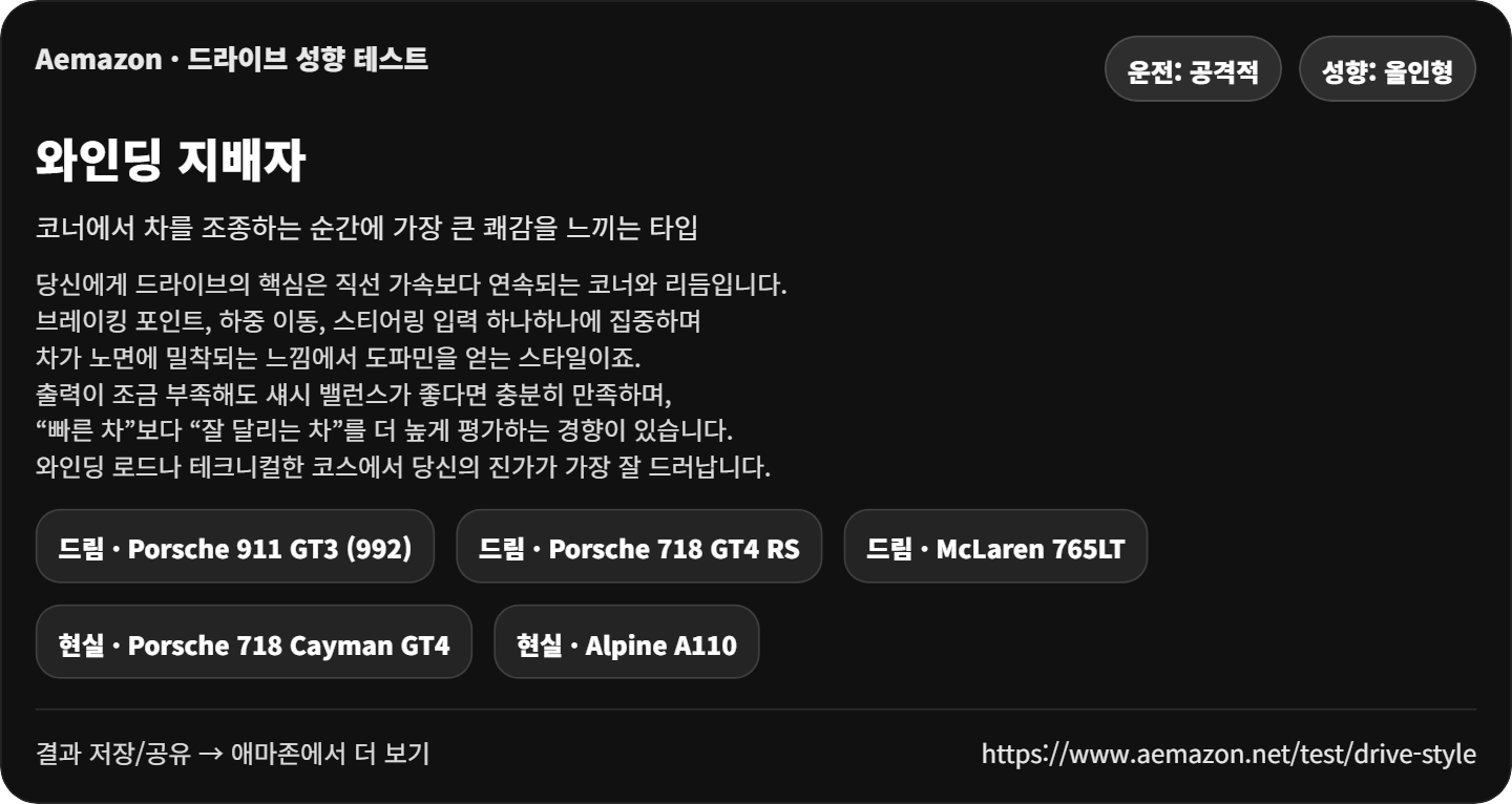 성향 테스트 게시글 이미지